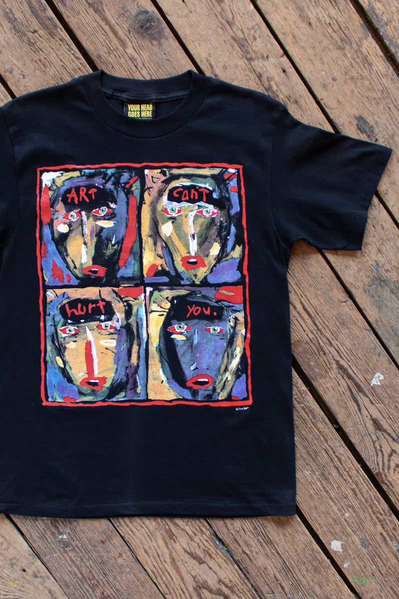 Vintage 1990s Fred Babb Art Can't Hurt You Tee - Medium – Tall
