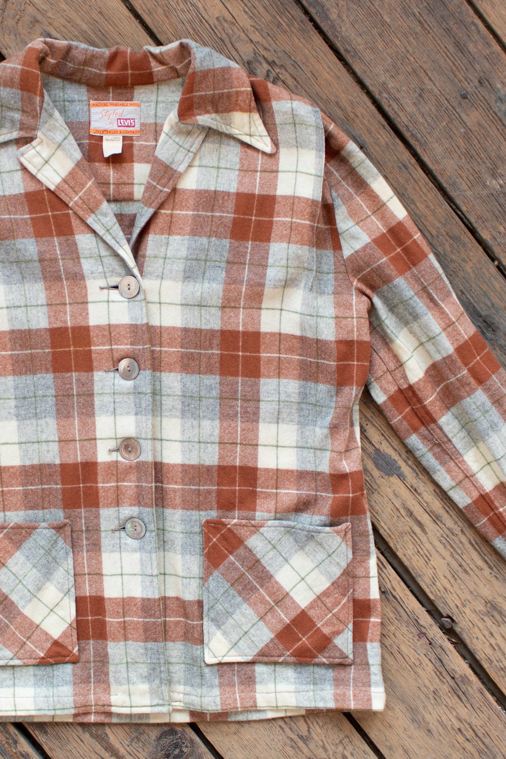 Vintage 1950s Levi's 49er Style Wool Jacket - Medium – Tall Tale