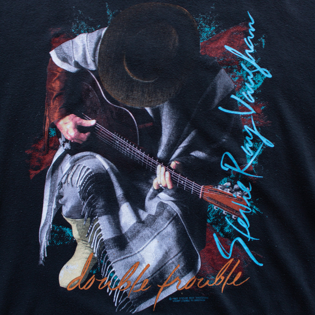 Vintage 1980s Stevie Ray Vaughan In Step Tour Shirt - Medium Vintage 1980s Stevie Ray Vaughan In Step Tour Shirt - Medium