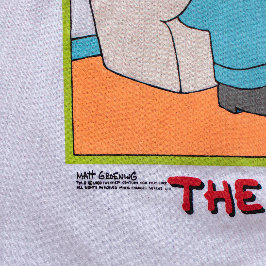 Vintage 1980s Simpsons Family Bonding Tee - Large – Tall